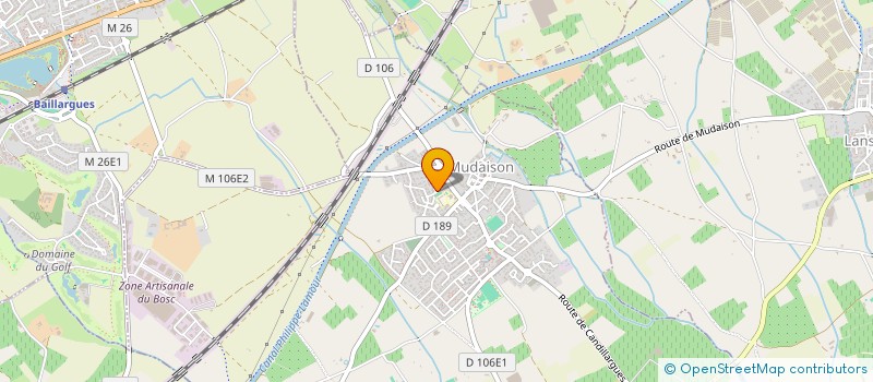 localisation de l'entreprise 512 407 271   MUDAISON