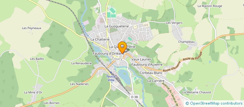 localisation de l'entreprise 512 408 659   TOUCY