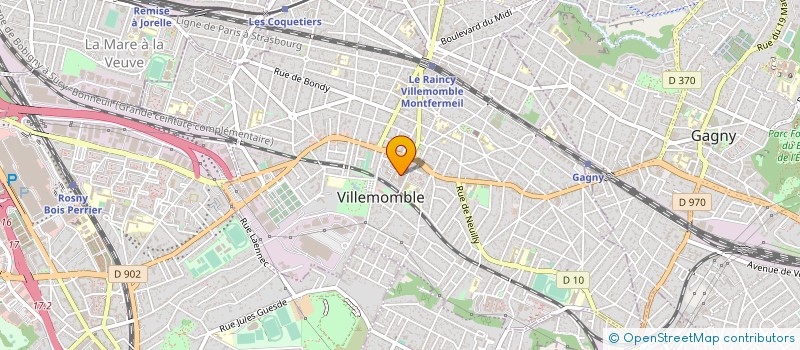localisation de l'entreprise 512 417 866 à VILLEMOMBLE