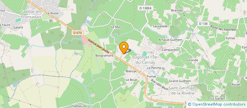 localisation de l'entreprise 512 434 648   LUGON-ET-L'ILE-DU-CARNAY