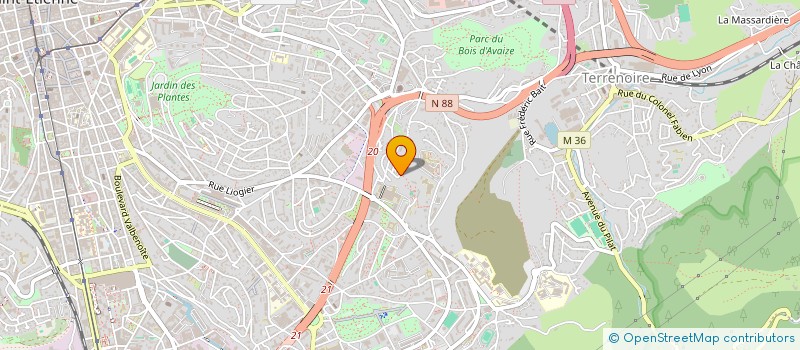 localisation de l'entreprise 512 441 585   SAINT-ETIENNE