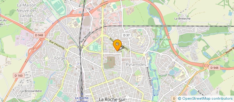 localisation de l'entreprise 512 457 581 à LA ROCHE-SUR-YON