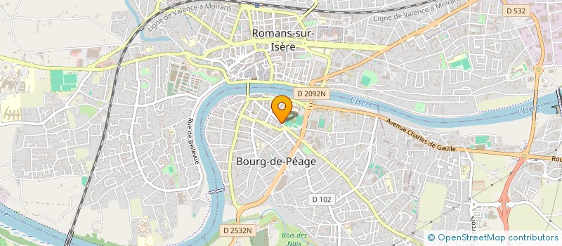 localisation de l'entreprise 512 458 175 à TOURNON-SUR-RHONE