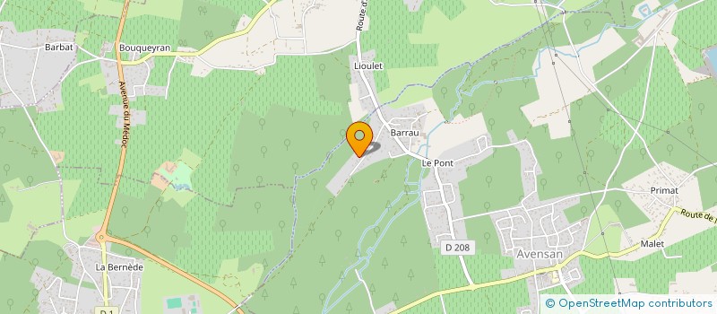 localisation de l'entreprise 512 464 512  à LEGE-CAP-FERRET