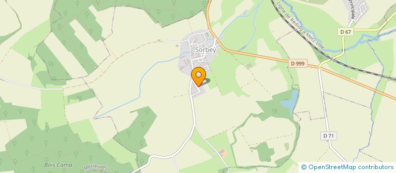 localisation de l'entreprise 512 482 068   SORBEY