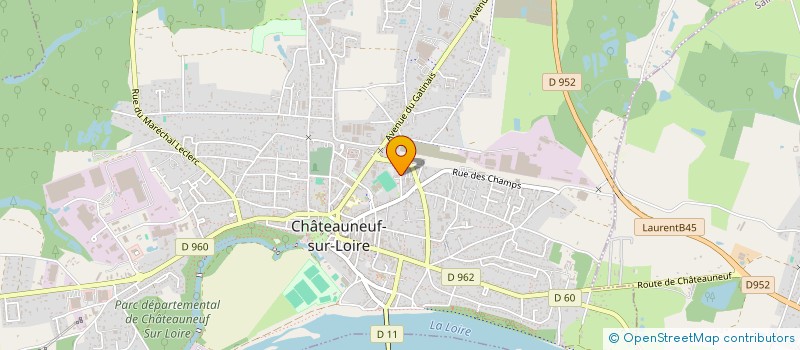 localisation de l'entreprise 512 490 467 à CHATEAUNEUF-SUR-LOIRE