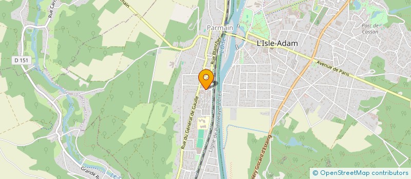 localisation de l'entreprise 512 492 703   PARMAIN