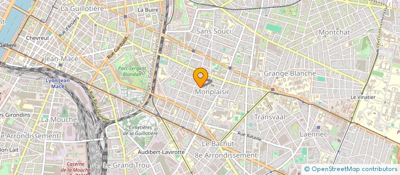 localisation de l'entreprise 512 499 732 à LYON