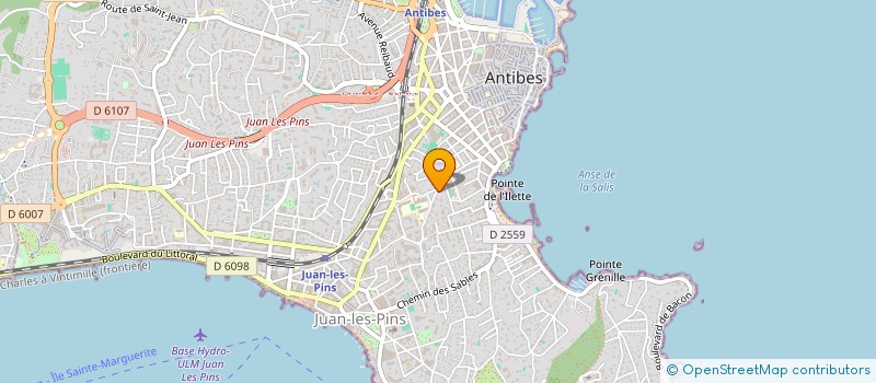 localisation de l'entreprise 512 522 178 à VALLAURIS