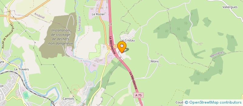 localisation de l'entreprise 512 522 962 à MASSIAC