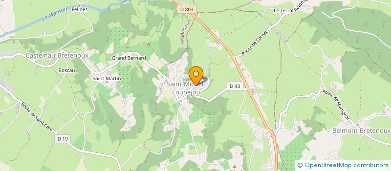 localisation de l'entreprise 512 528 407   VITRAC-SUR-MONTANE