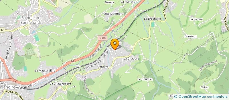 localisation de l'entreprise 512 544 354   SAINT-CHAMOND