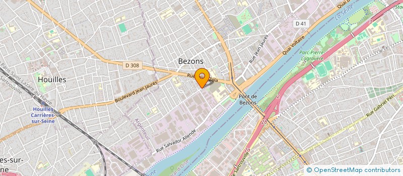 localisation de l'entreprise 512 556 846 à BEZONS