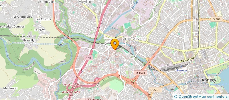 localisation de l'entreprise 512 560 970   ANNECY