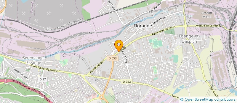 localisation de l'entreprise 512 562 653   FLORANGE