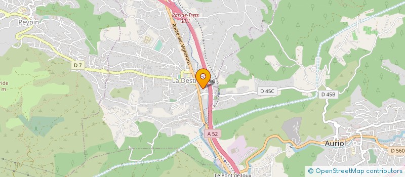 localisation de l'entreprise 512 571 555 à LE CASTELLET
