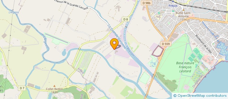 localisation de l'entreprise 512 572 827  à FREJUS