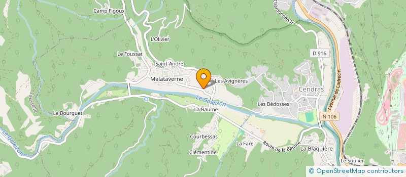 localisation de l'entreprise 512 601 642   MEJANNES-LES-ALES