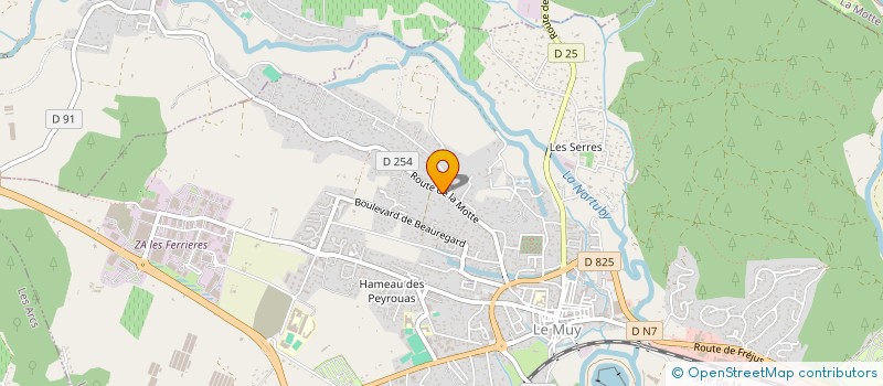 localisation de l'entreprise 512 605 635   LE MUY