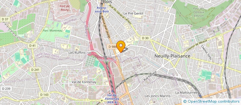 localisation de l'entreprise 512 608 332   PARIS