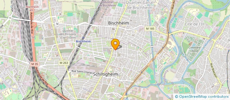 localisation de l'entreprise 512 611 666   STRASBOURG