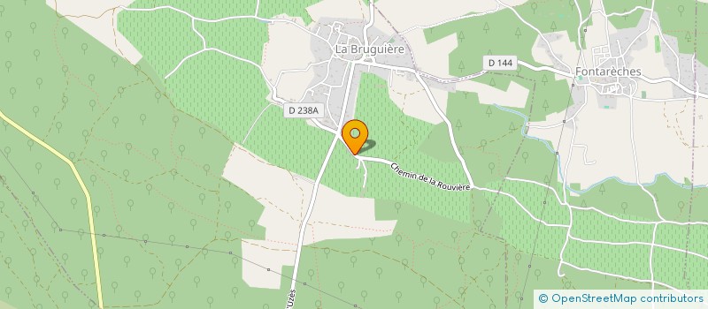 localisation de l'entreprise 512 627 092   LA BRUGUIERE