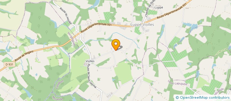 localisation de l'entreprise 512 627 829   LUPPE-VIOLLES