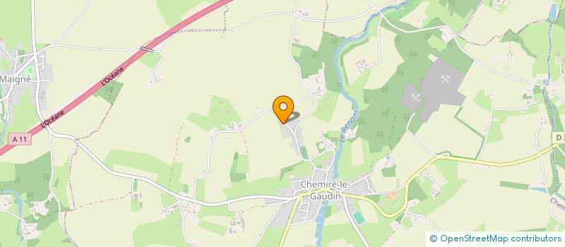 localisation de l'entreprise 512 639 196   CHEMIRE-LE-GAUDIN