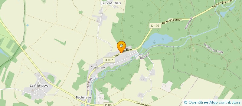 localisation de l'entreprise 512 652 686   CHEVIGNY-SAINT-SAUVEUR