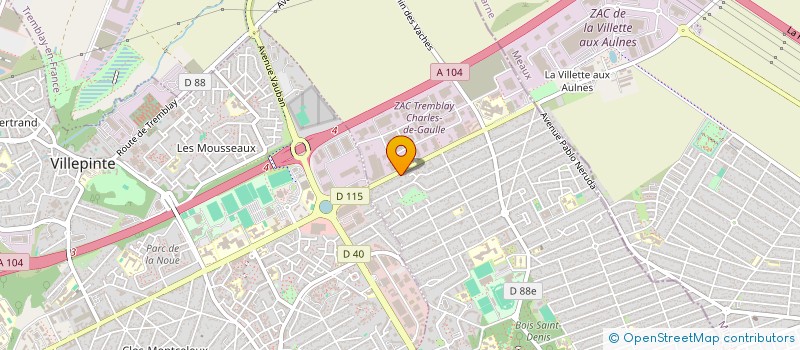 localisation de l'entreprise 512 659 996 à TREMBLAY-EN-FRANCE
