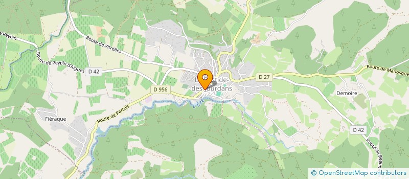 localisation de l'entreprise 512 707 712   LA BASTIDE-DES-JOURDANS