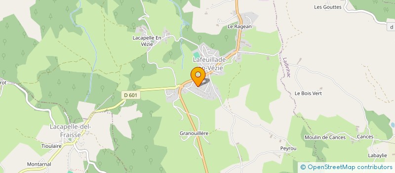localisation de l'entreprise 512 708 637 à LACAPELLE-DEL-FRAISSE