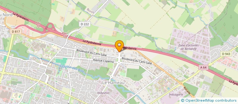 localisation de l'entreprise 512 739 046  à PAU