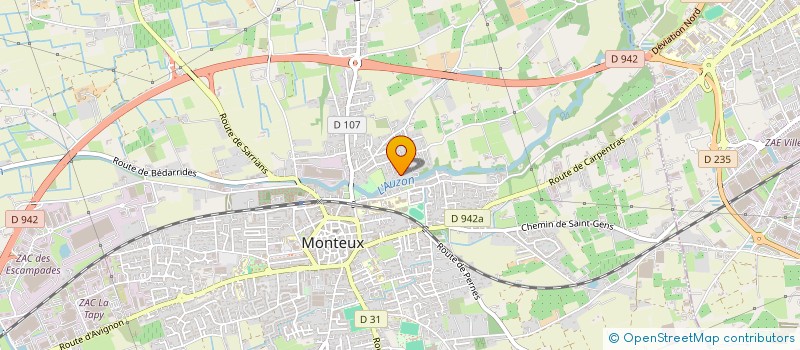 localisation de l'entreprise 512 739 079   CARPENTRAS