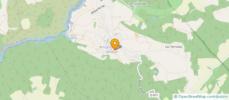 localisation de l'entreprise 512 740 994   SAINT-FERREOL-TRENTE-PAS