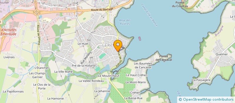 localisation de l'entreprise 512 745 274   LA RICHARDAIS