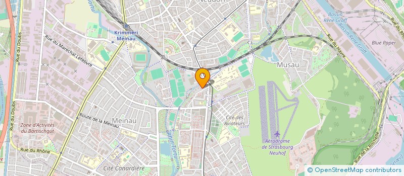 localisation de l'entreprise 512 747 668 à STRASBOURG