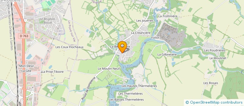 localisation de l'entreprise 512 747 783   LE POIRE-SUR-VIE