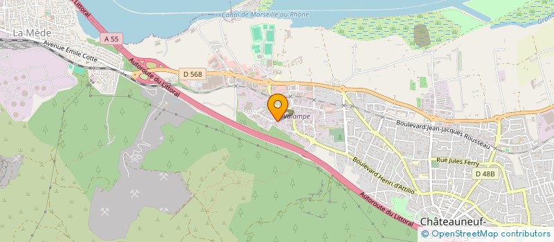 localisation de l'entreprise 512 782 533 à MARTIGUES