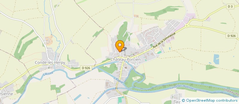 localisation de l'entreprise 512 800 814   CHATEAU-PORCIEN