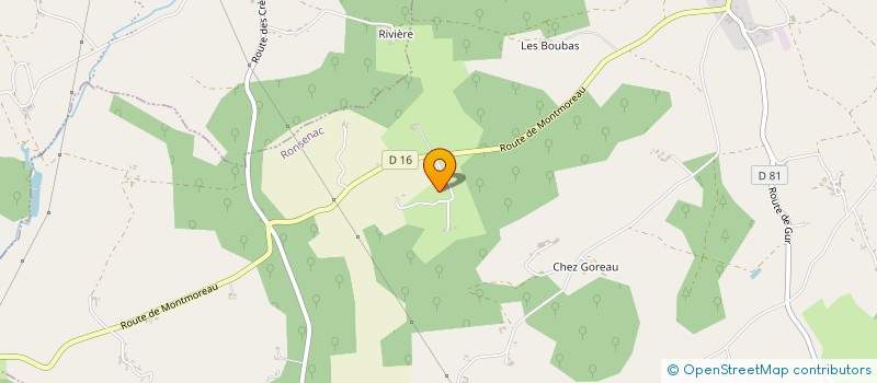 localisation de l'entreprise 512 805 003  à CHALAIS
