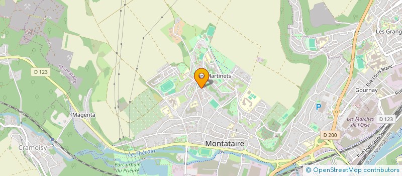 localisation de l'entreprise 512 816 554   MONTATAIRE