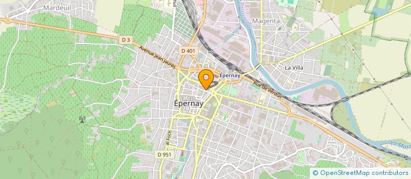 localisation de l'entreprise 512 827 221   REIMS