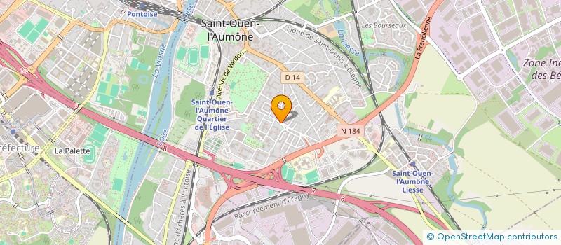 localisation de l'entreprise 512 829 268 à SAINT-OUEN-L'AUMONE