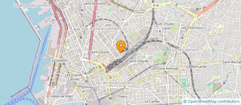 localisation de l'entreprise 512 833 260 à MARSEILLE