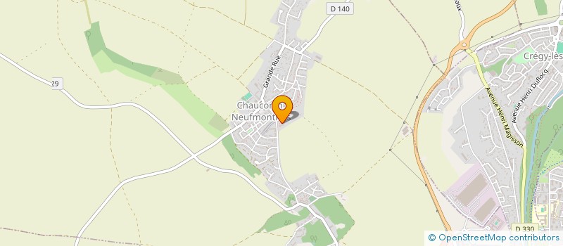 localisation de l'entreprise 512 834 466   CHAUCONIN-NEUFMONTIERS