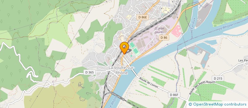 localisation de l'entreprise 512 836 370   LORIOL-SUR-DROME