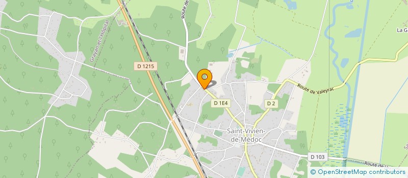 localisation de l'entreprise 512 879 404   SAINT-VIVIEN-DE-MEDOC