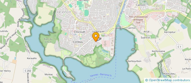 localisation de l'entreprise 512 882 457  à VANNES