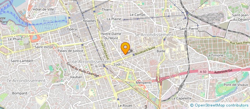 localisation de l'entreprise 512 883 000 à MARSEILLE